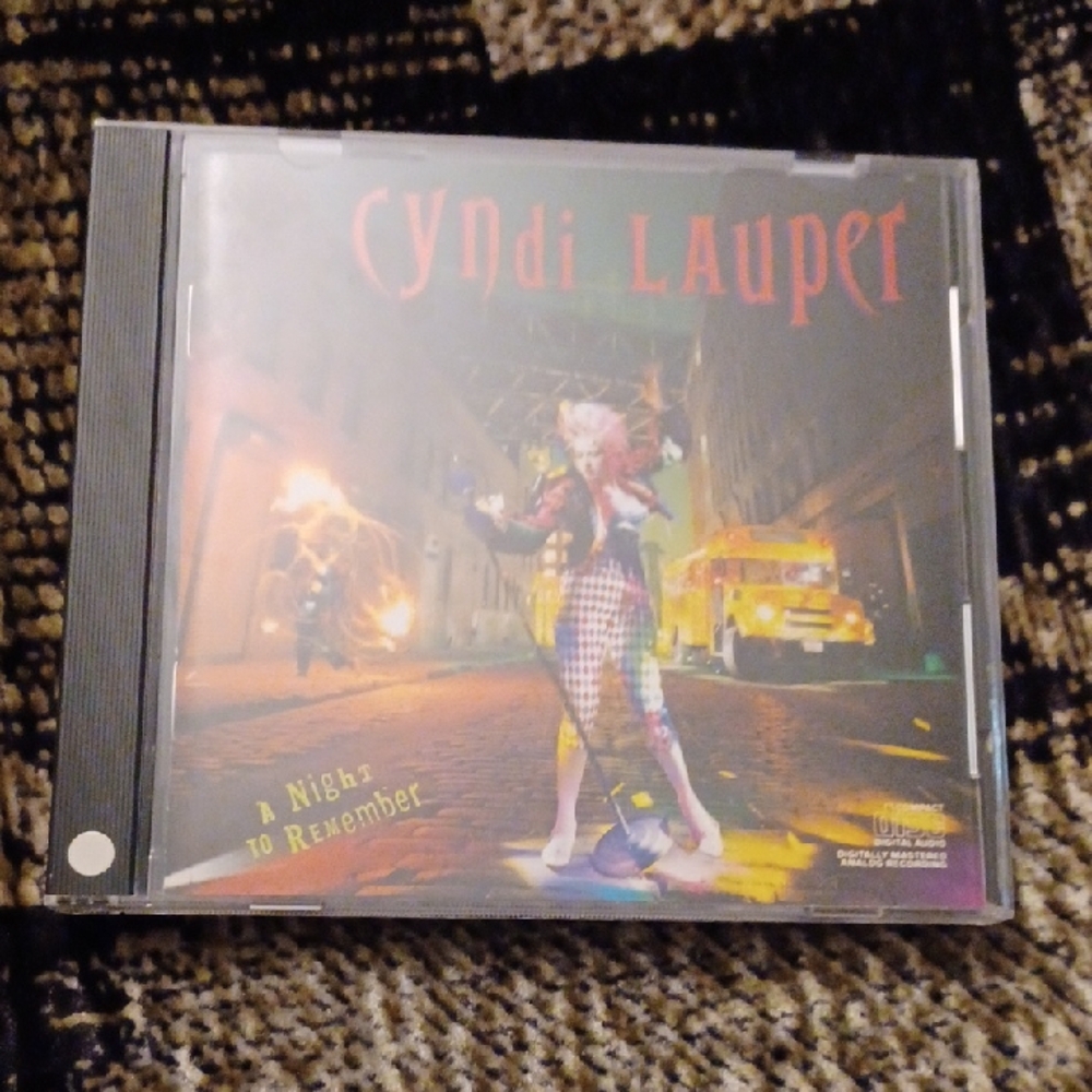 4/$60 Cyndi Lauper "A Night to Remember" - CD